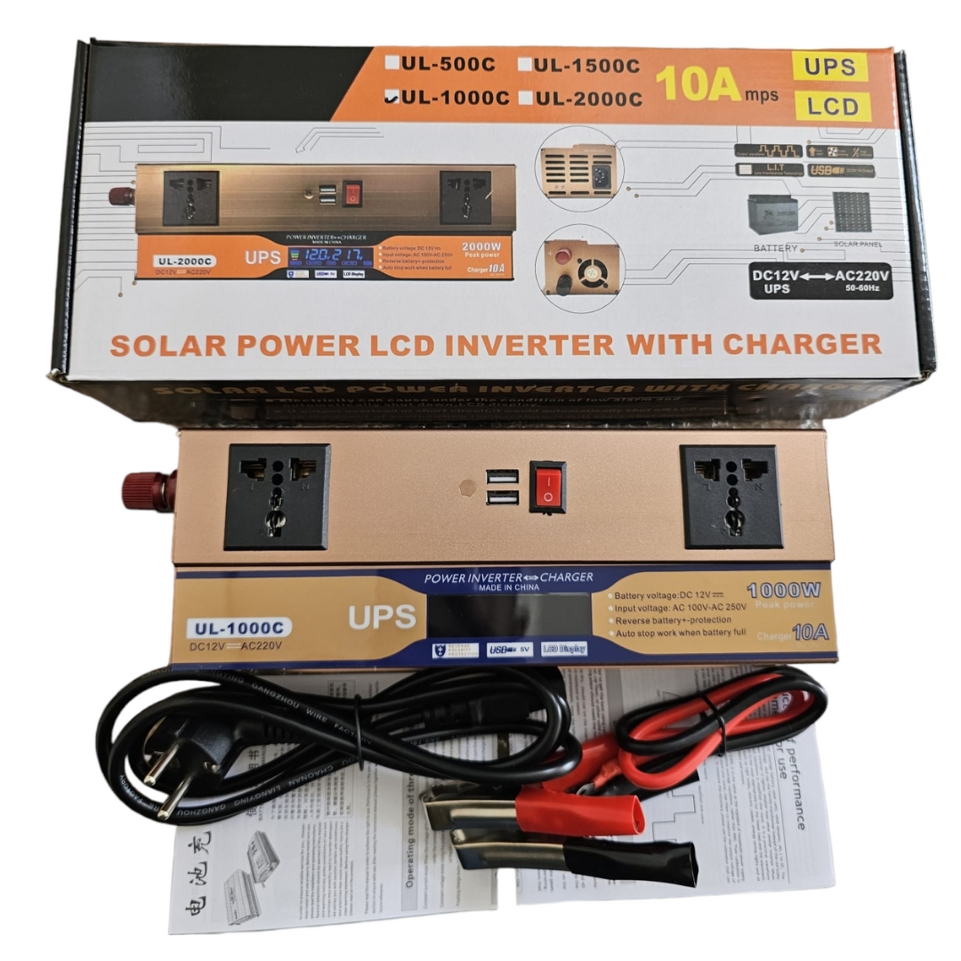 1000W Hi Class Smart IPS UPS with 10A battery charger UPS System